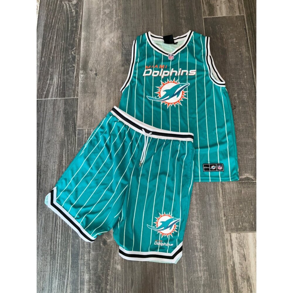 Miami Dolphins NFL Men's Jersey & Shorts size MEDIUM - Picture 2 of 8